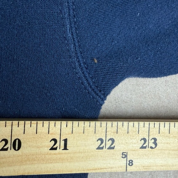 Vintage Walt Disney World Sweatshirt Men's M Navy Blue Mickey Mouse Made USA - Picture 5 of 9